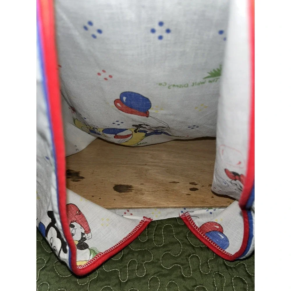 Vintage 1984 Baby Minnie And Mickey Hanging Diaper‎ Stacker Holder